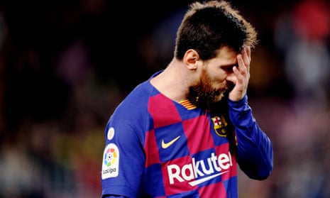 Lionel Messi’s once-exceptional workrate has declined as age has caught up with him.