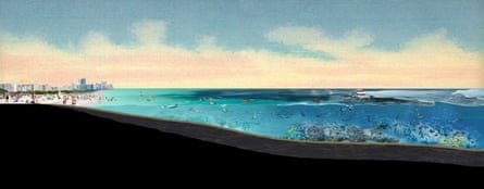 The ReefLine Masterplan Cross View
