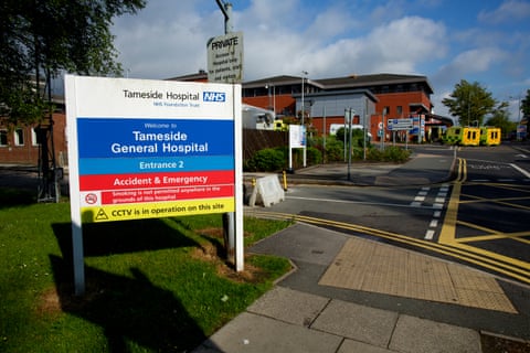 Tameside general hospital in Ashton-under-Lyne.