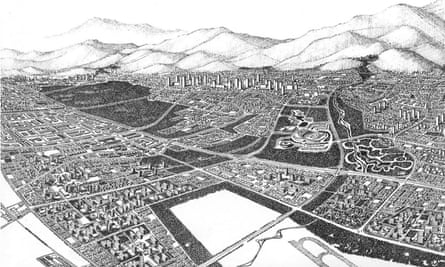 Victor Gruen’s 1966 masterplan for Tehran.