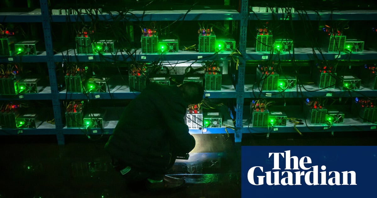 China S Vast Bitcoin Mining Empire Risks Derailing Its Climate Targets Says Study Bitcoin The Guardian China S Vast Bitcoin Mining Empire Risks Derailing Its Climate Targets Says Study Bitcoin The Guardian