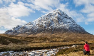 Buachaille Etive Mor guarding Glen Coe.
