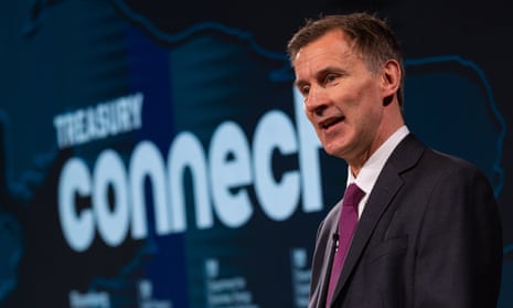Jeremy Hunt hosts Treasury Connect at Bloomberg HQ in London