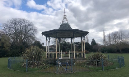 ‘Suburban dullness’ … the Beckenham bandstand where James’s journey – and the song – all began.