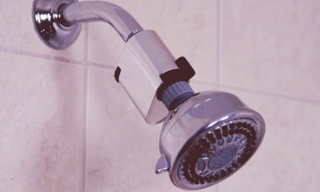 The SWON water-saving shower head – and an internet of things device.
