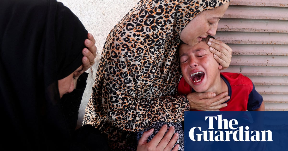 Israeli strike kills at least 15 people queueing outside medical point in Gaza