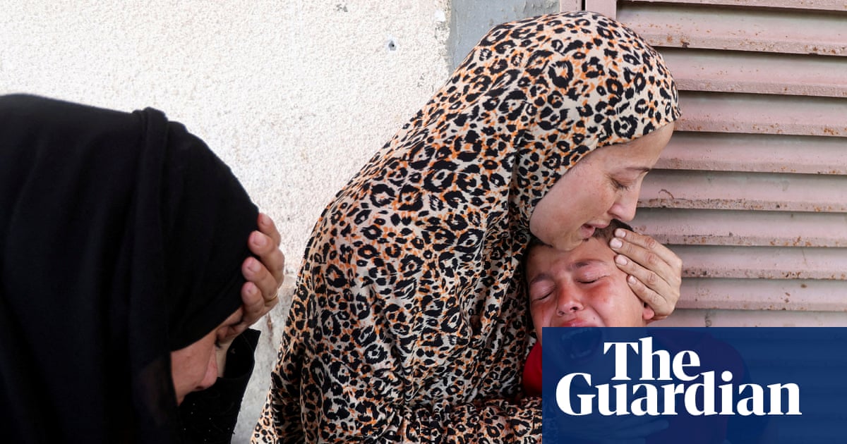 Israeli strike kills at least 10 children queueing for medical treatment in Gaza | Gaza Israeli strike kills at least 10 children queueing for medical treatment in Gaza | Gaza