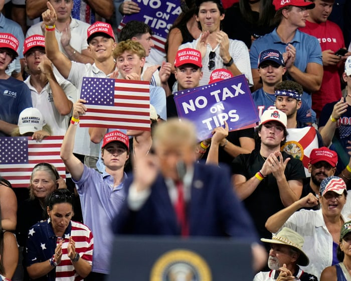 Trump repeats false claim that other Dan Sullivan on Alaska ballot is ‘cheating’ during Florida rally - live