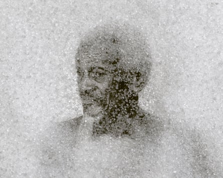 A sugar portrait of a man