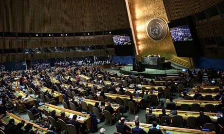 View of the UN General Assembly