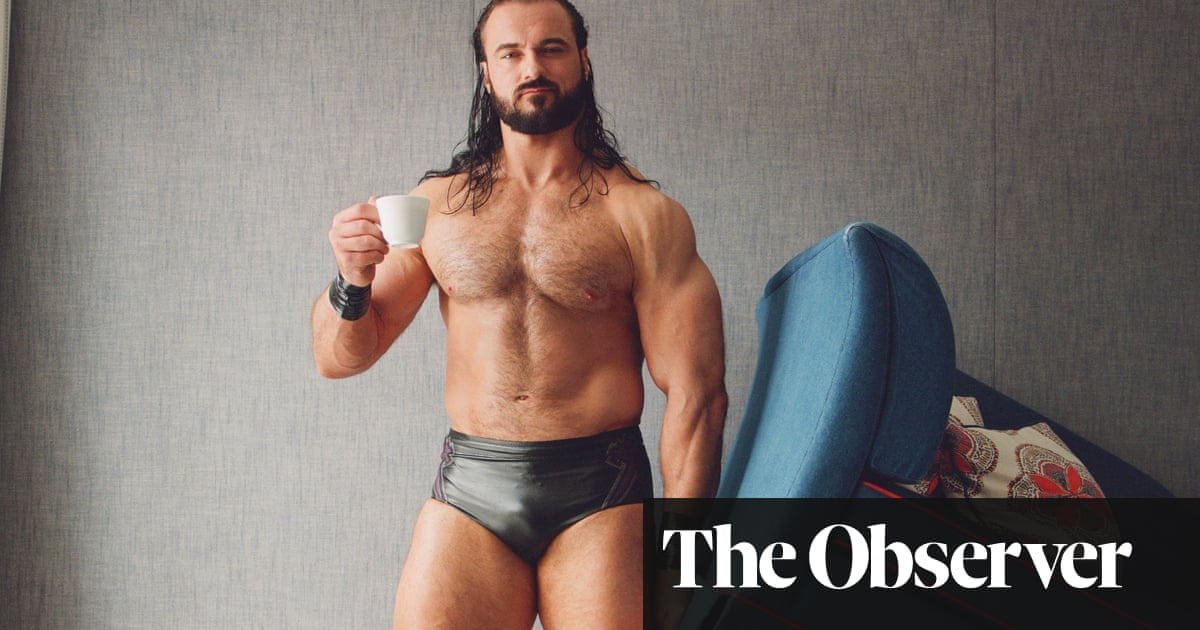 King of the ring: meet Drew McIntyre, Britain’s larger than life wrestler