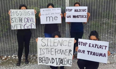 Women protest on Nauru