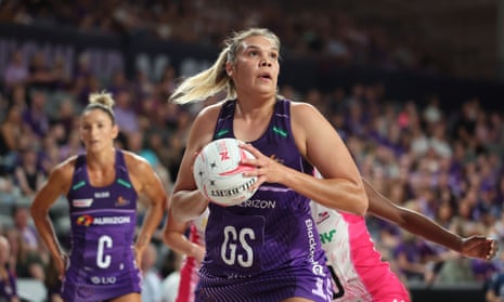 Donnell Wallam is only five rounds into her Super Netball debut season after signing as a replacement player for the Queensland Firebirds.
