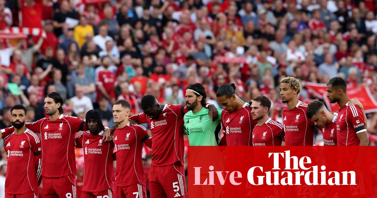 Liverpool v Bournemouth: Premier League season opener - live
