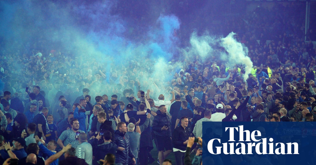 Pitch-invading football fans are simply copying players’ on-field histrionics