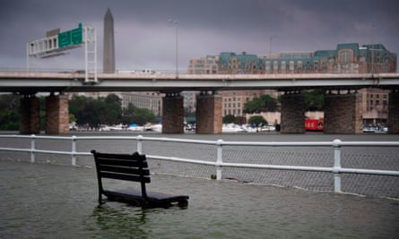 Washington sits on the banks of two tidal rivers: the Potomac and the Anacostia, which puts it at growing risk of flooding.
