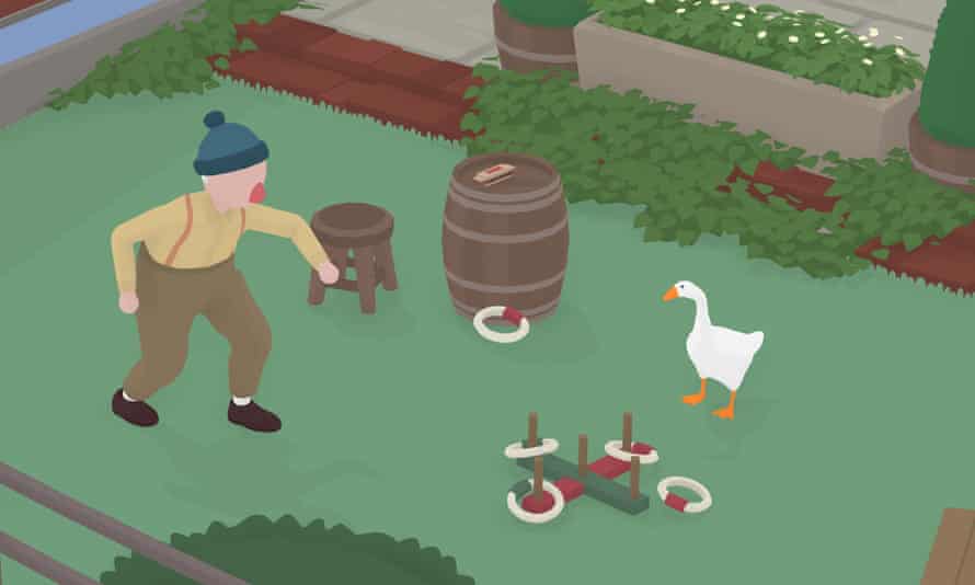 Untitled Goose Game Review A Honking Good Time Games The Guardian