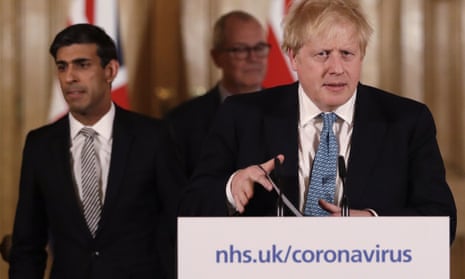 Rishi Sunak, left, and Boris Johnson