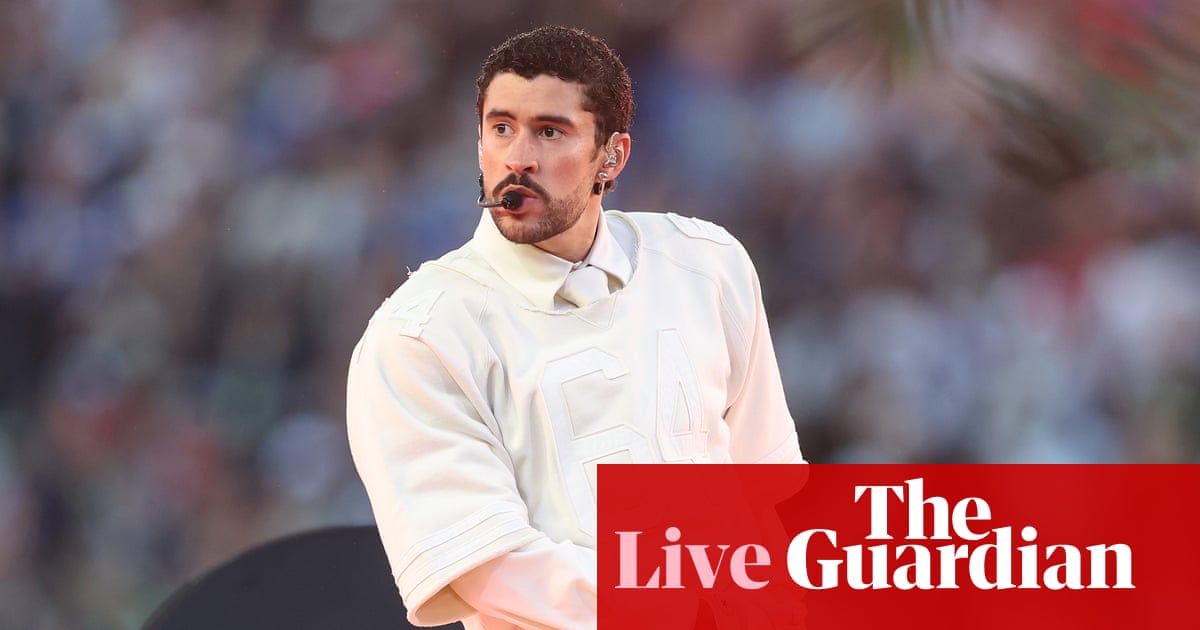 Super Bowl: Bad Bunny, the ads and everything but the football – live