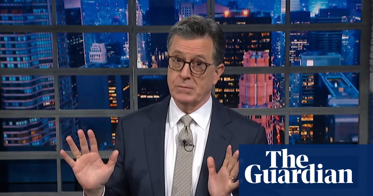 Stephen Colbert on US war in Iran: ‘We’re still no closer to learning what the goal is’