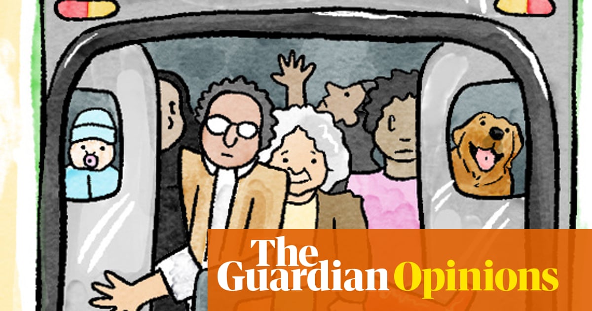 Madeline Horwath on the different types of people who stand on trains – cartoon