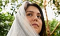 woman in wedding veil