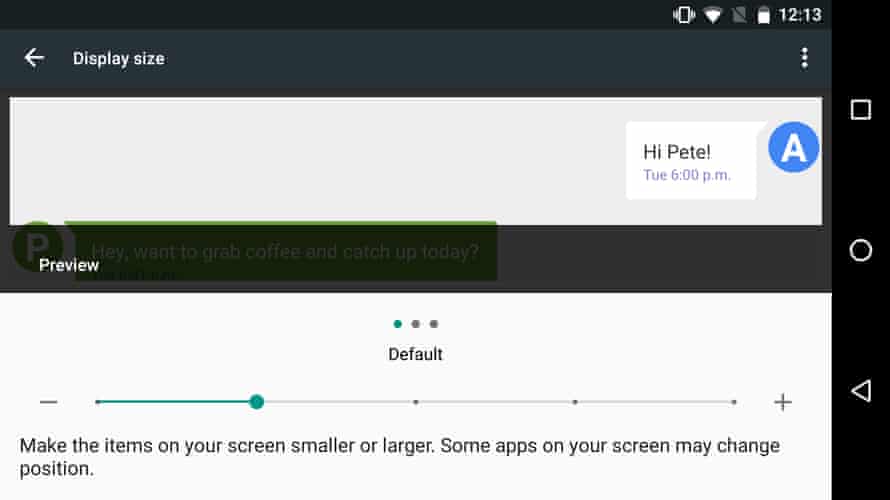 Android N Google Reveals Future Of The Os Android The Guardian