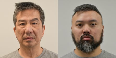 Bill Yuen, left, was the handler of Wai, right.