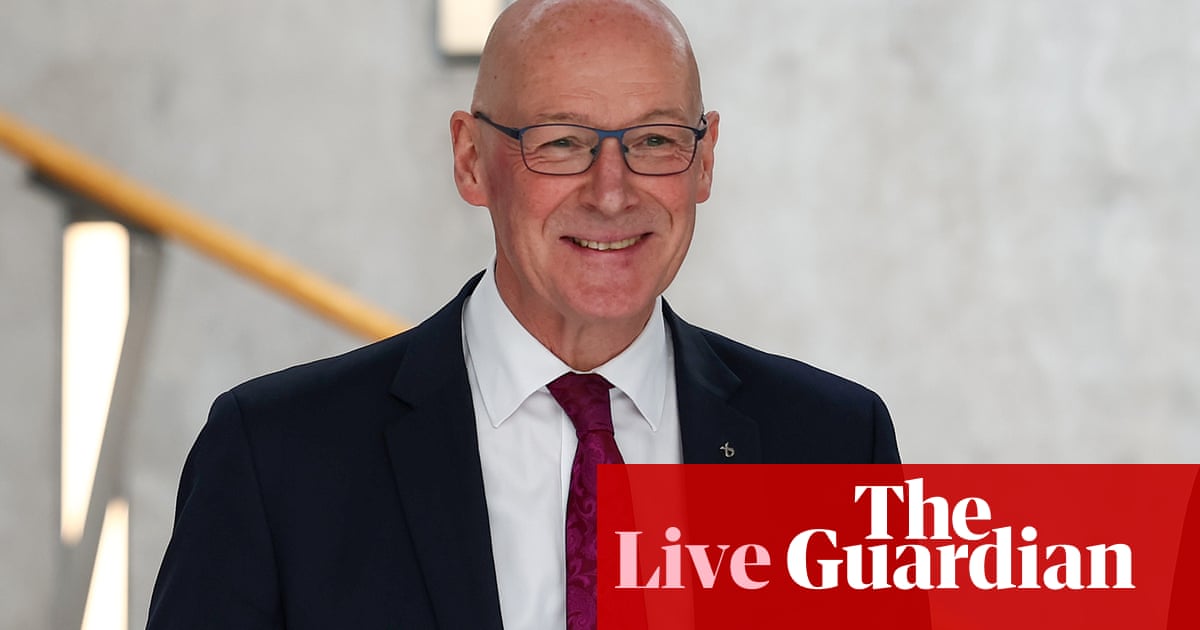 John Swinney confirms he is standing to be SNP leader and Scotland’s first minister – UK politics live | Politics