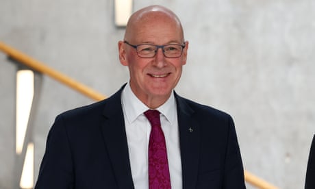 John Swinney confirms he is standing to be SNP leader and Scotland’s first minister – UK politics live