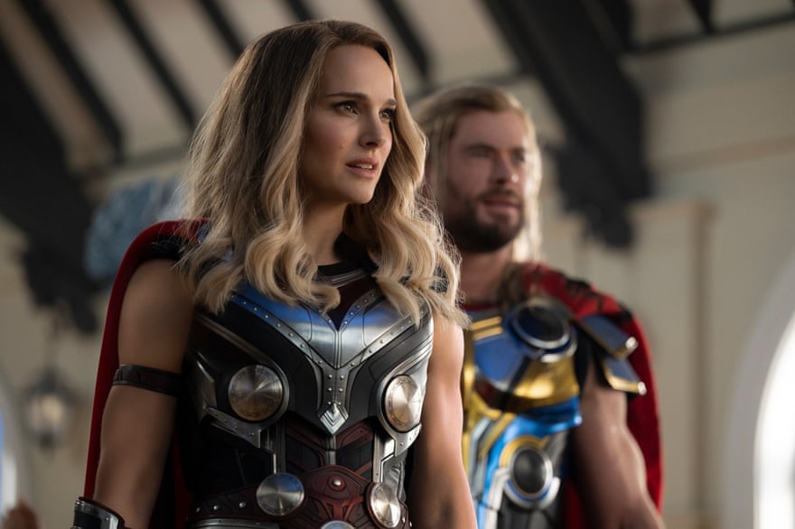 Don’t call her Lady … Natalie Portman as Mighty Thor.