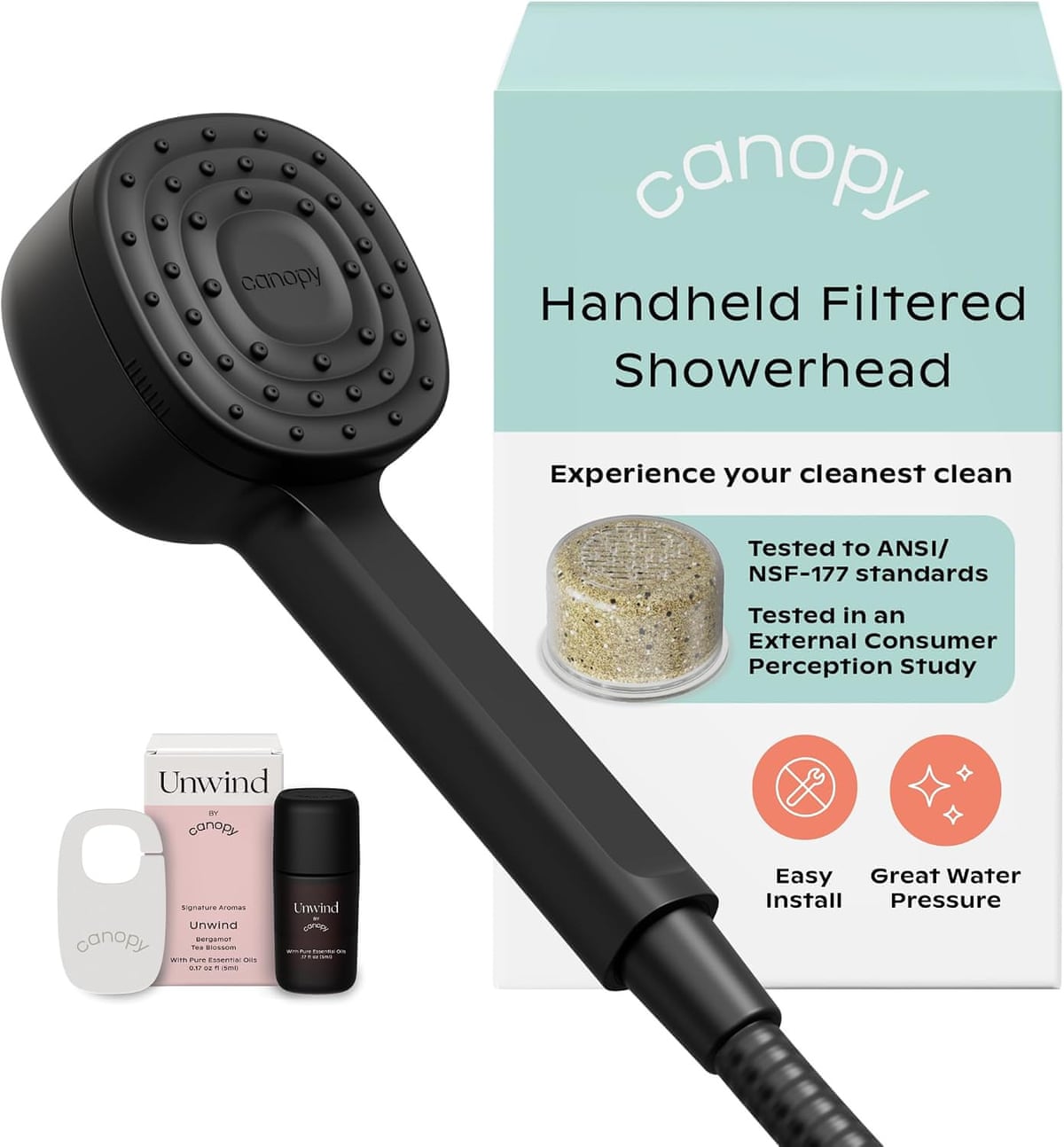 a photo of the Canopy Handheld Filtered Showerhead