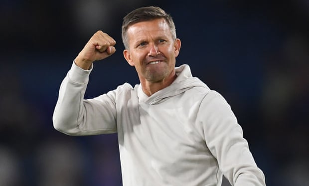 Jesse Marsch after the midweek League Cup win over Barnsley.