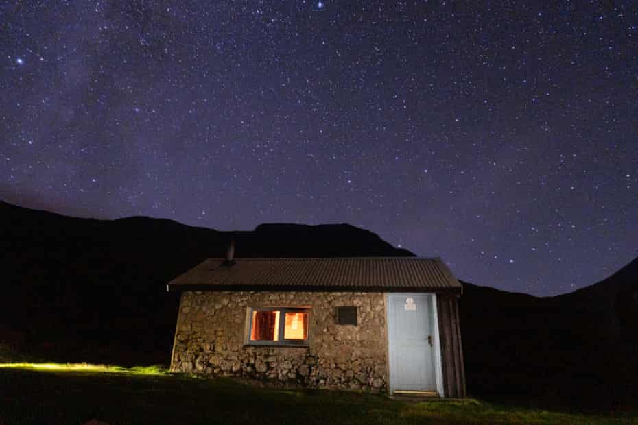The Hutchison Memorial Hut.