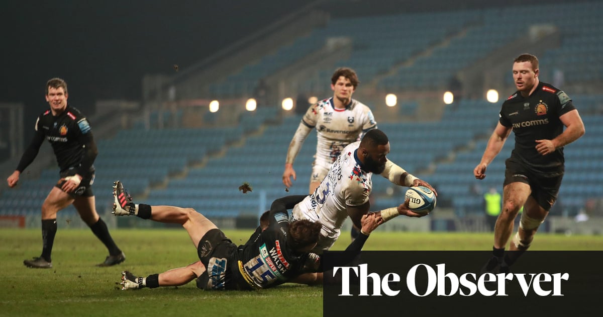 Semi Radradra has the final say as resilient Bristol outclass Exeter