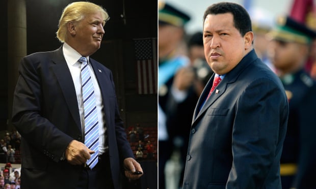 Both Trump and Chávez had their own TV shows.