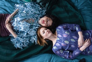 Shawkat, left, with Holliday Grainger in Animals