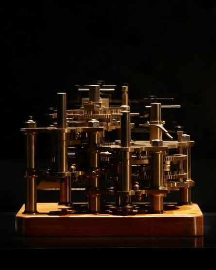 Máquina Diferencial No.1 de Charles Babbage, 1822 – 23, da coleção da Powerhouse.