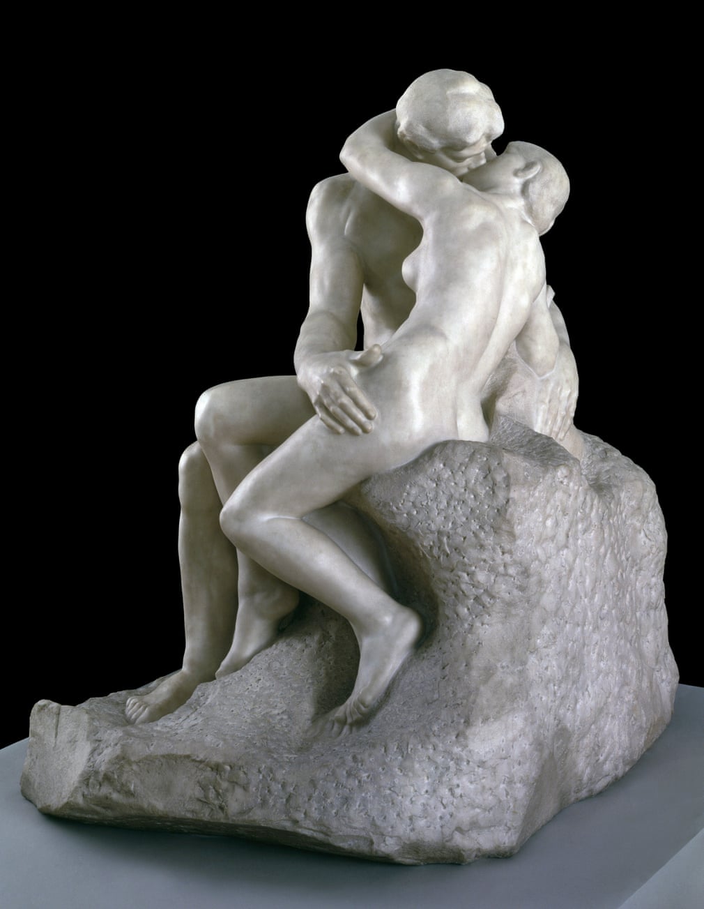 The kiss by Auguste Rodin
