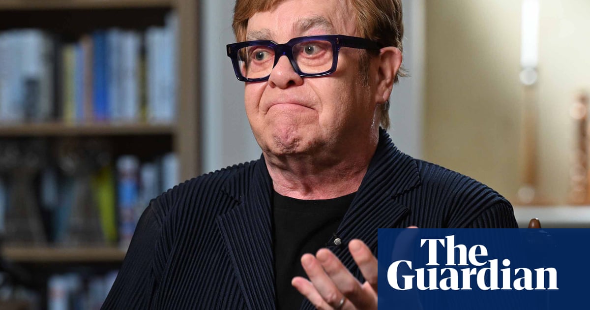Elton John says UK government being absolute losers' over AI copyright plans