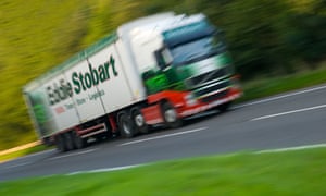 An Eddie Stobart truck