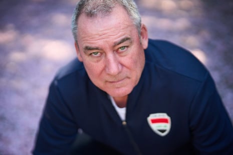 Ο René Meulensteen στο σπίτι του στο Cheshire πριν πάει στο Παγκόσμιο Κύπελλο.