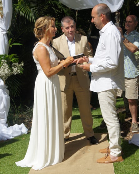 Michael McVey marries Belinda and Mike Hanssen.