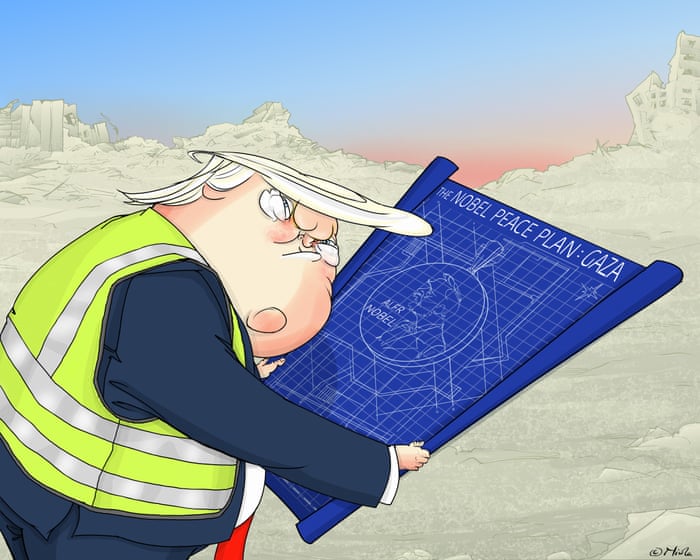 Nicola Jennings on Donald Trump’s ‘peace plan’ for Gaza – cartoon