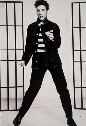 Elvis Presley in Jailhouse Rock (1957).