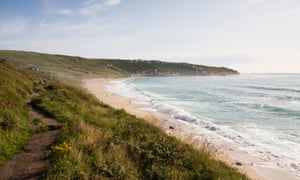 Sennen beach in West Cornwall