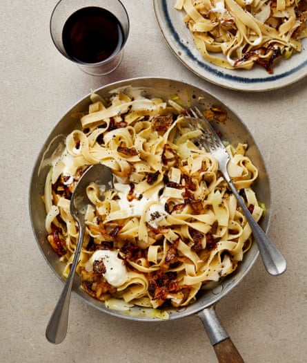 Yotam Ottolenghi’s cabbage and poppy seed pasta