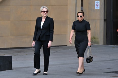 Minister for social services Tanya Plibersek and attorney general Michelle Rowland.
