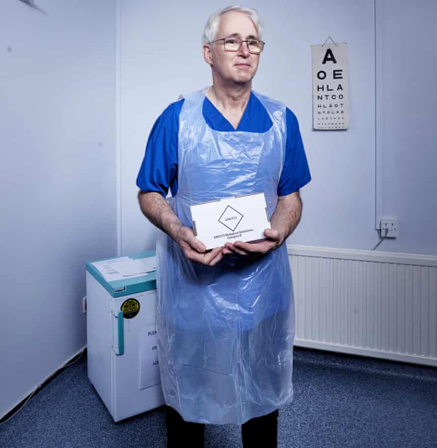 Prof Simon de Lusignan, who runs England’s GP sample collections network