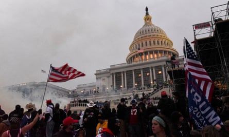 Trump supporters at the Capitol on January 6